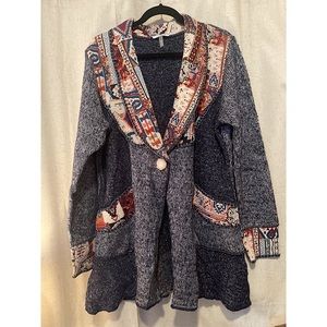 Vintage Button Sweater